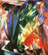 Franz Marc Birds oil on canvas